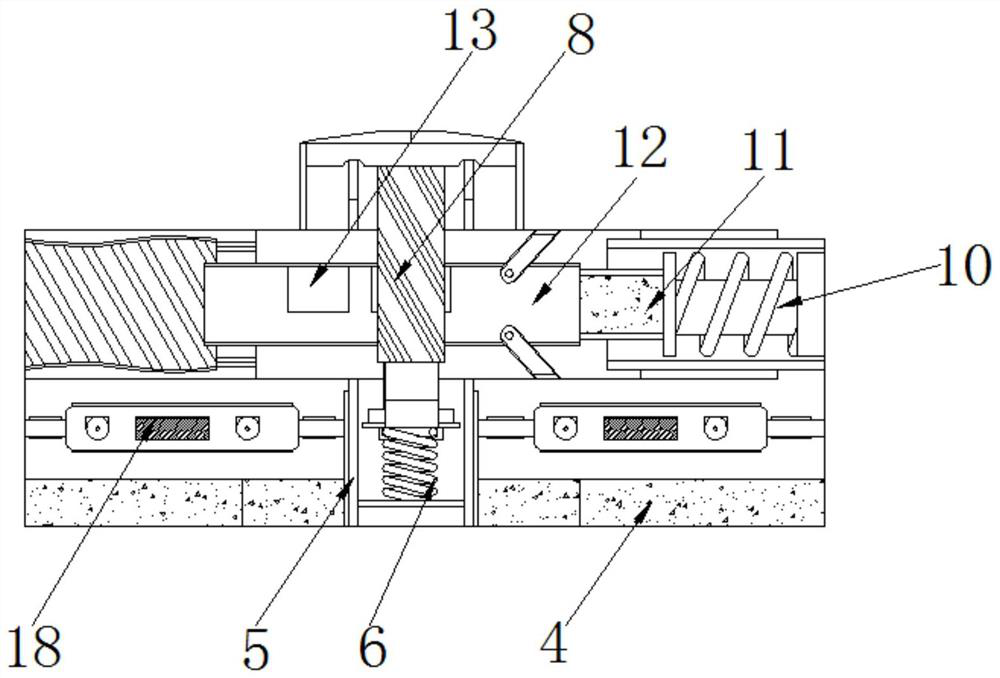 A ventilation device that can adjust the air intake by itself based on the mine