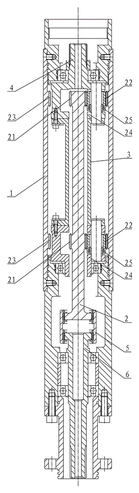 A serial planetary reducer for electric submersible heavy oil screw pump