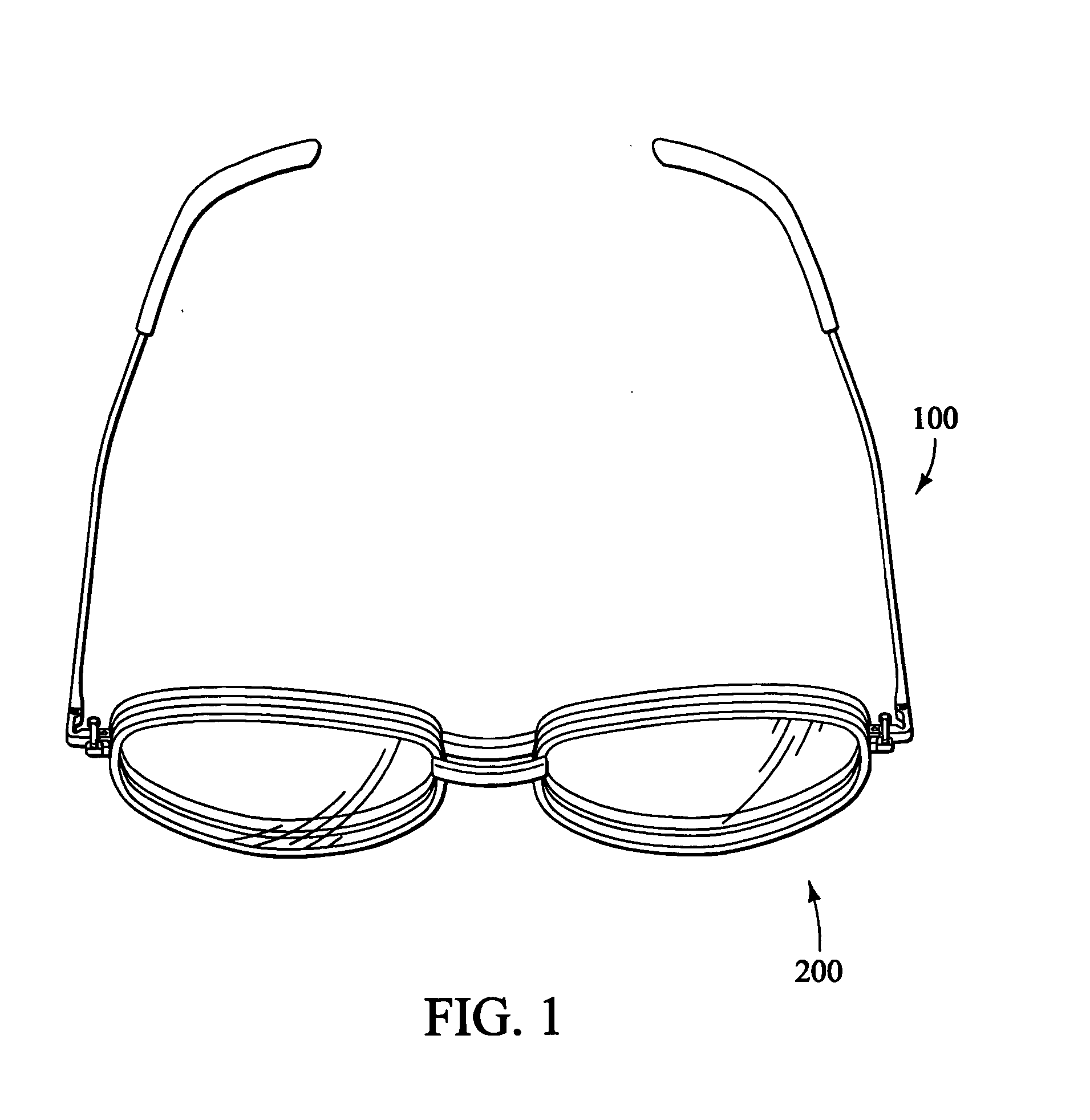 Rotatable and removable auxiliary eyewear system