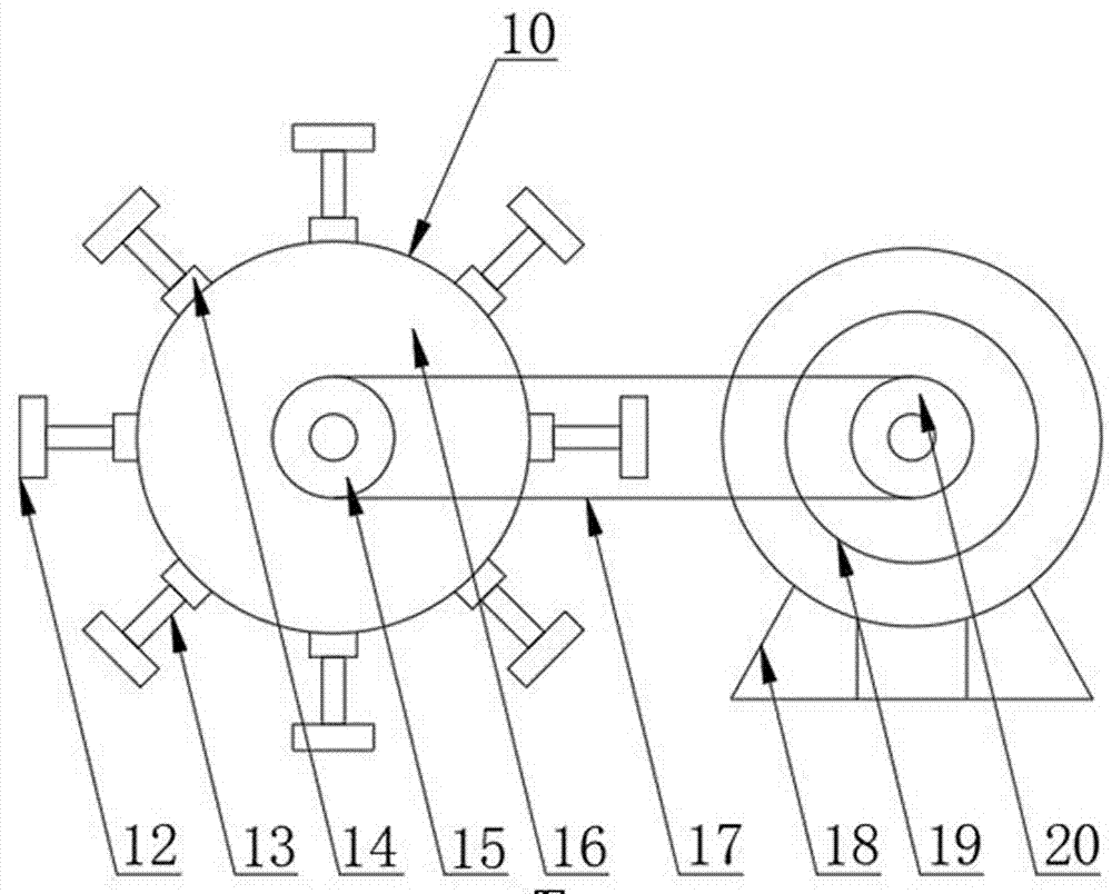 Coal mine smashing device