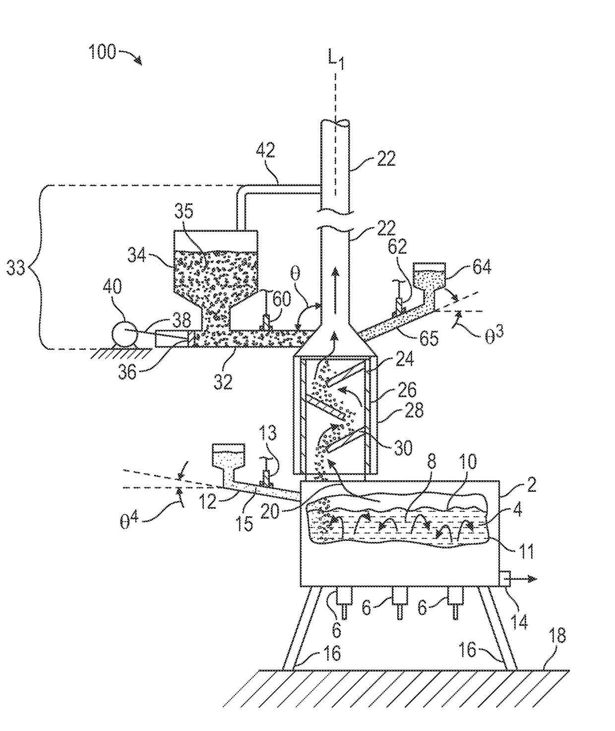 Apparatus, systems, and methods for pre-heating feedstock to a melter using melter exhaust