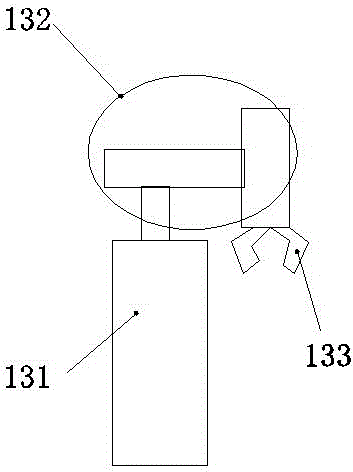 Inverted intermittent bottle washing machine