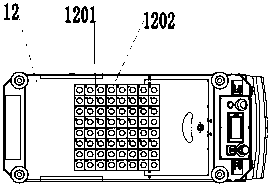 Vehicle-mounted blocking piece installation system for vehicle