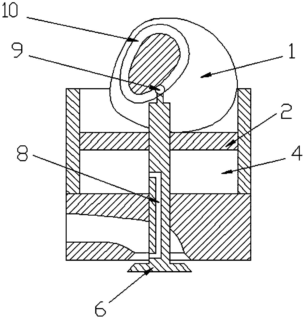 A high-efficiency air intake mechanism for an engine