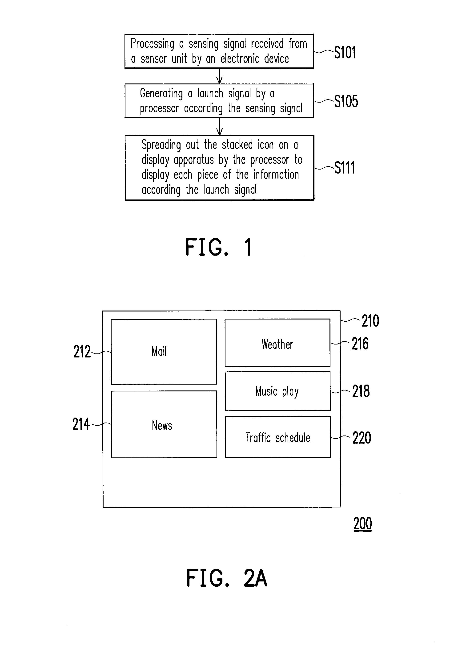 Information display method and electronic device