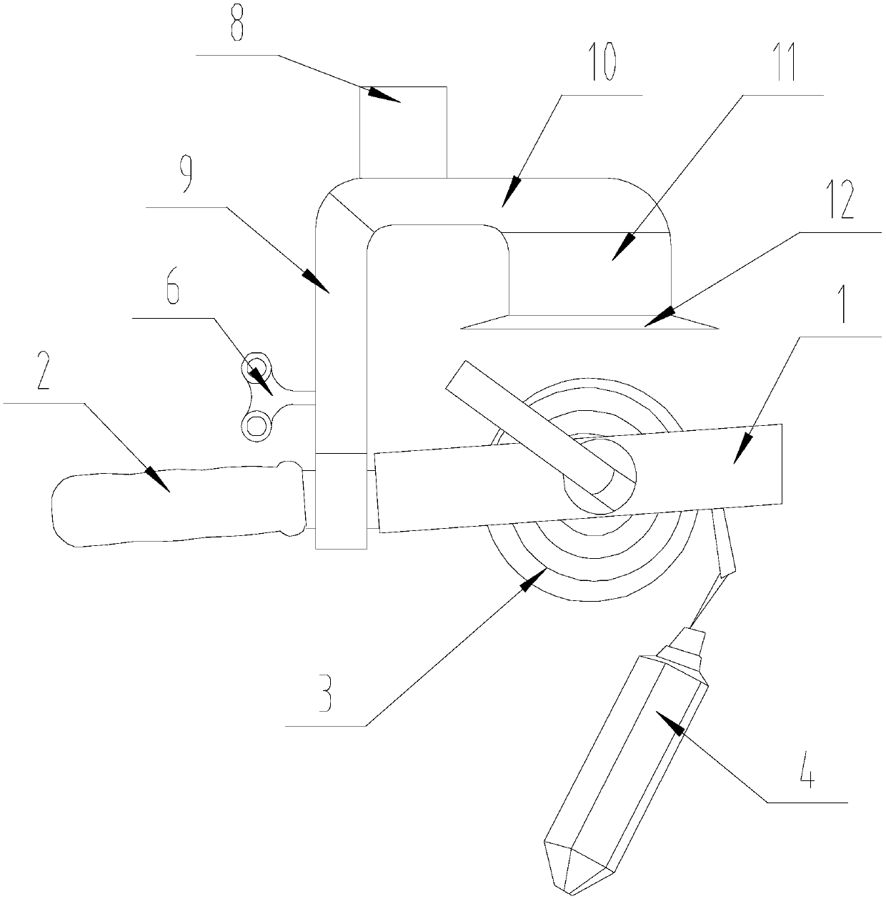 Dipstick with temperature adjustment