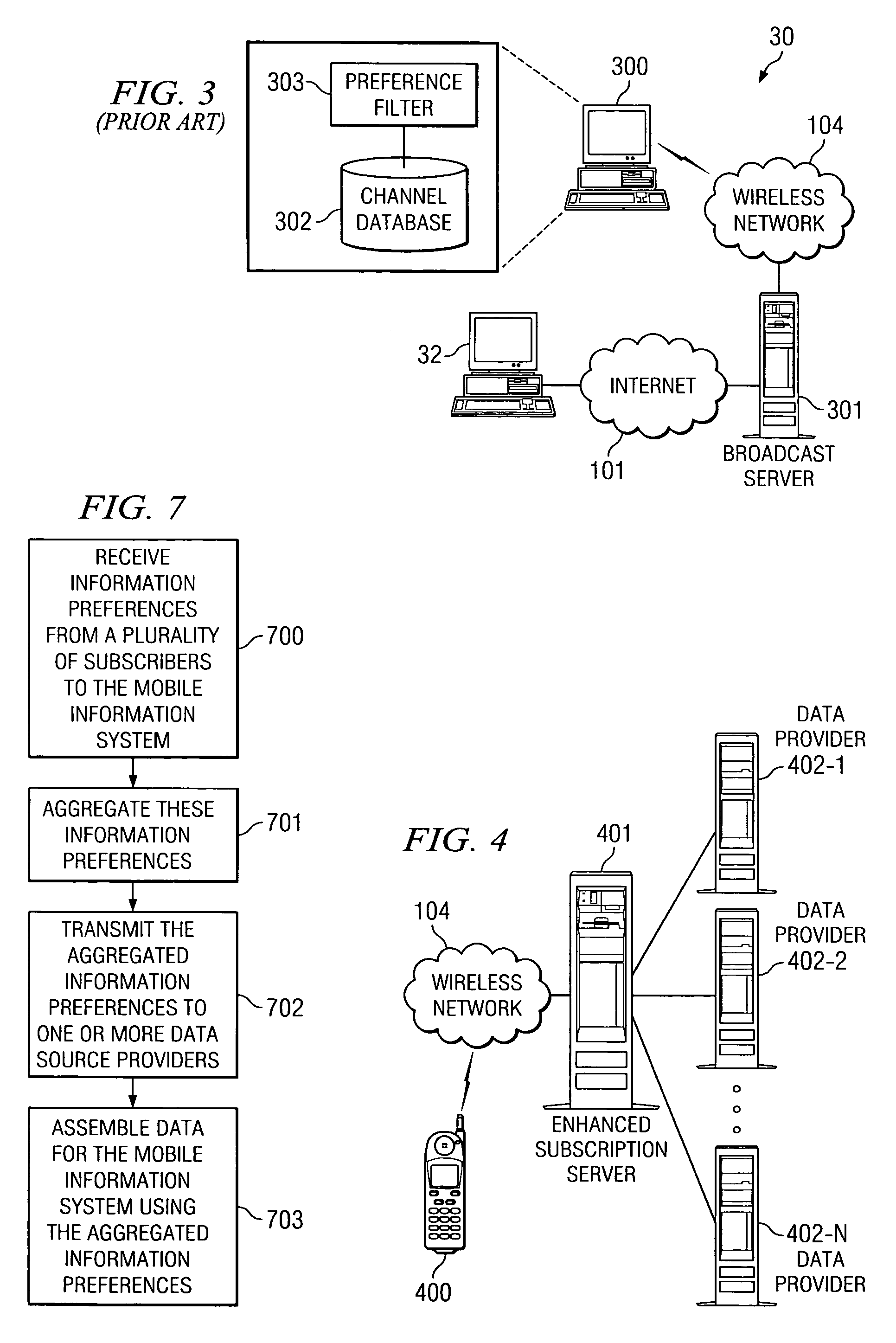 System and method for developing information for a wireless information system