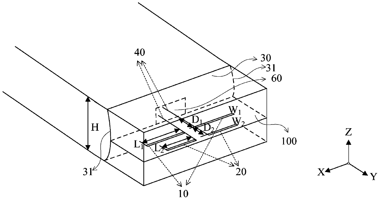 A wireless mobile terminal and antenna