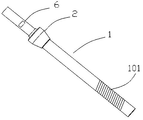 Expanding core clamp with high coaxiality and using method thereof