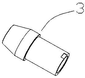 Expanding core clamp with high coaxiality and using method thereof