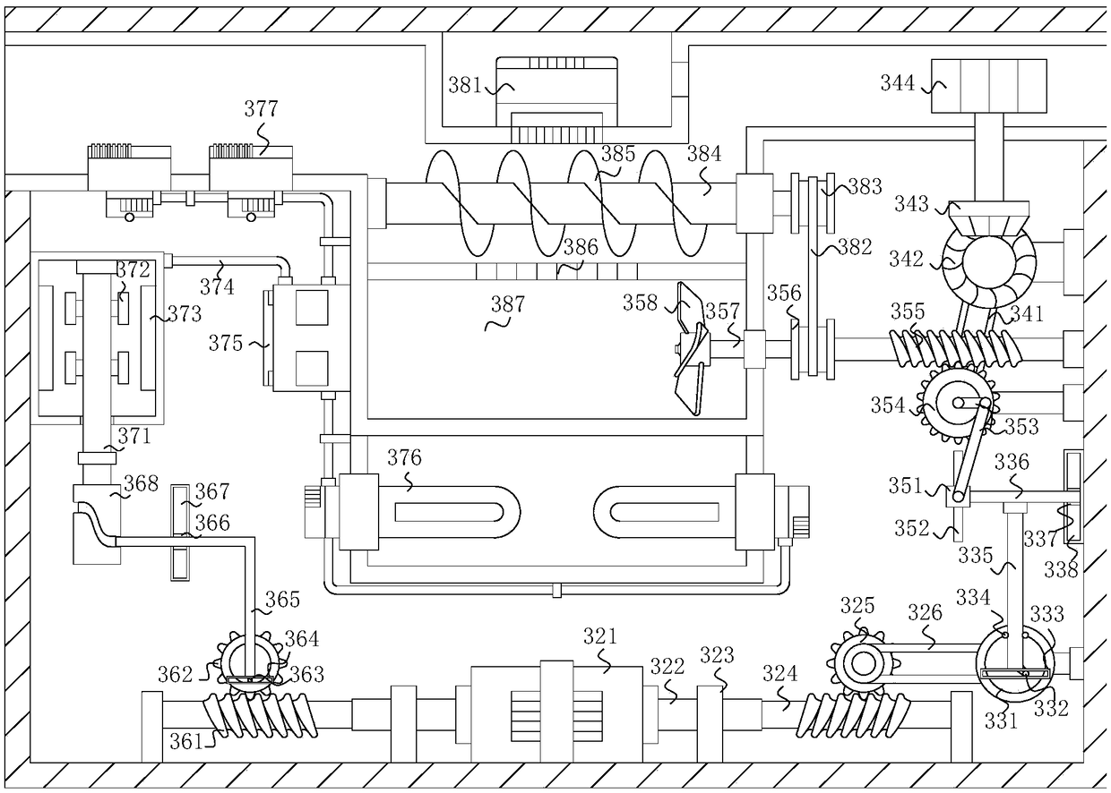 Device for removing water from waste combustion tail gas