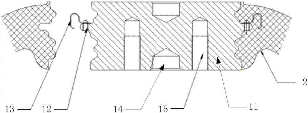 Conical insulator with VFTO suppression function