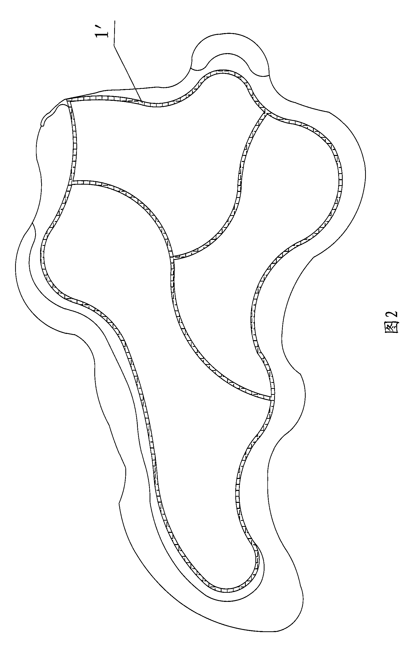 Essential plant fragrance smell area capable of improving depression symptoms and construction method thereof