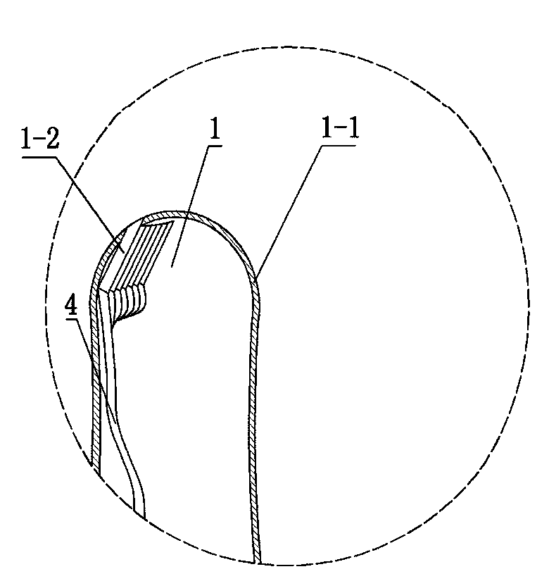 Nose spray device with side-arrangement-type spray nozzles