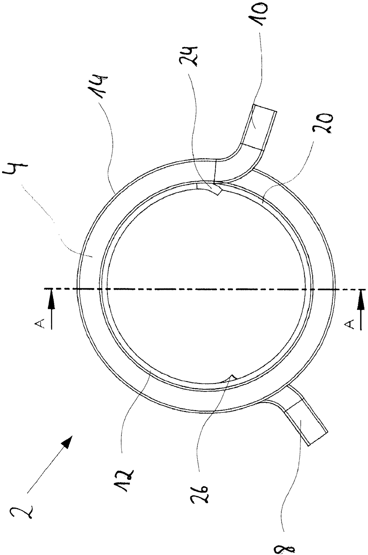 Torsion spring assembly, camshaft phaser and belt or chain tightener therewith