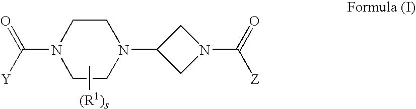 Azetidinyl diamides as monoacylglycerol lipase inhibitors