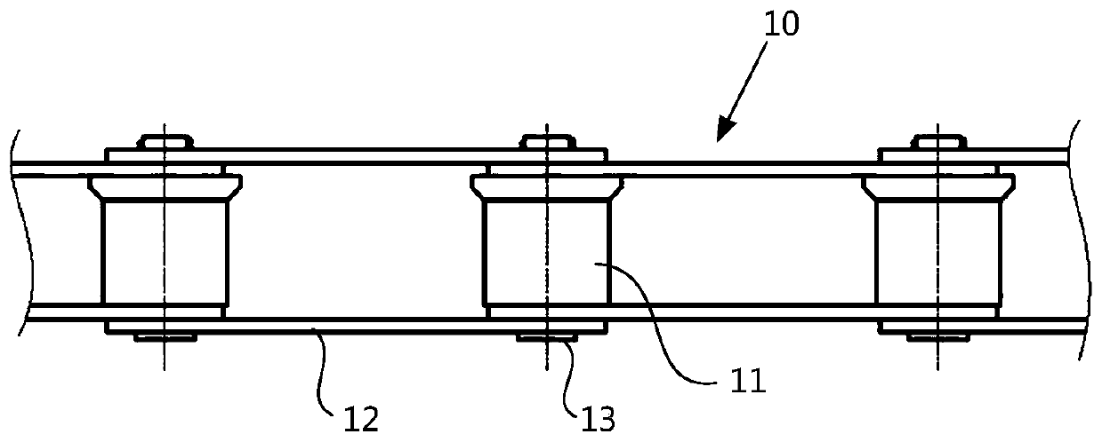 Chain wheel lubricating device and method of chain scraper conveyor, chain scraper conveyor and tobacco storage equipment