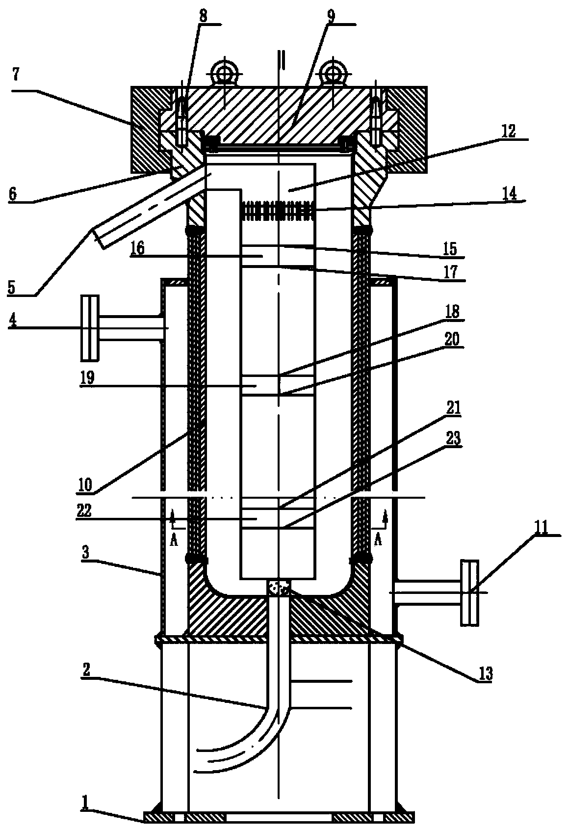 a supercritical co  <sub>2</sub> Separator in waterless dyeing and finishing equipment