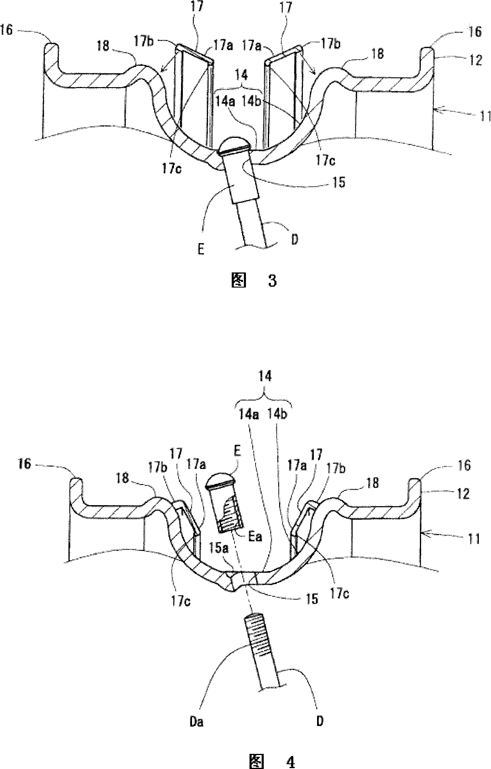 Rim without inner tyre and manufacturing method thereof