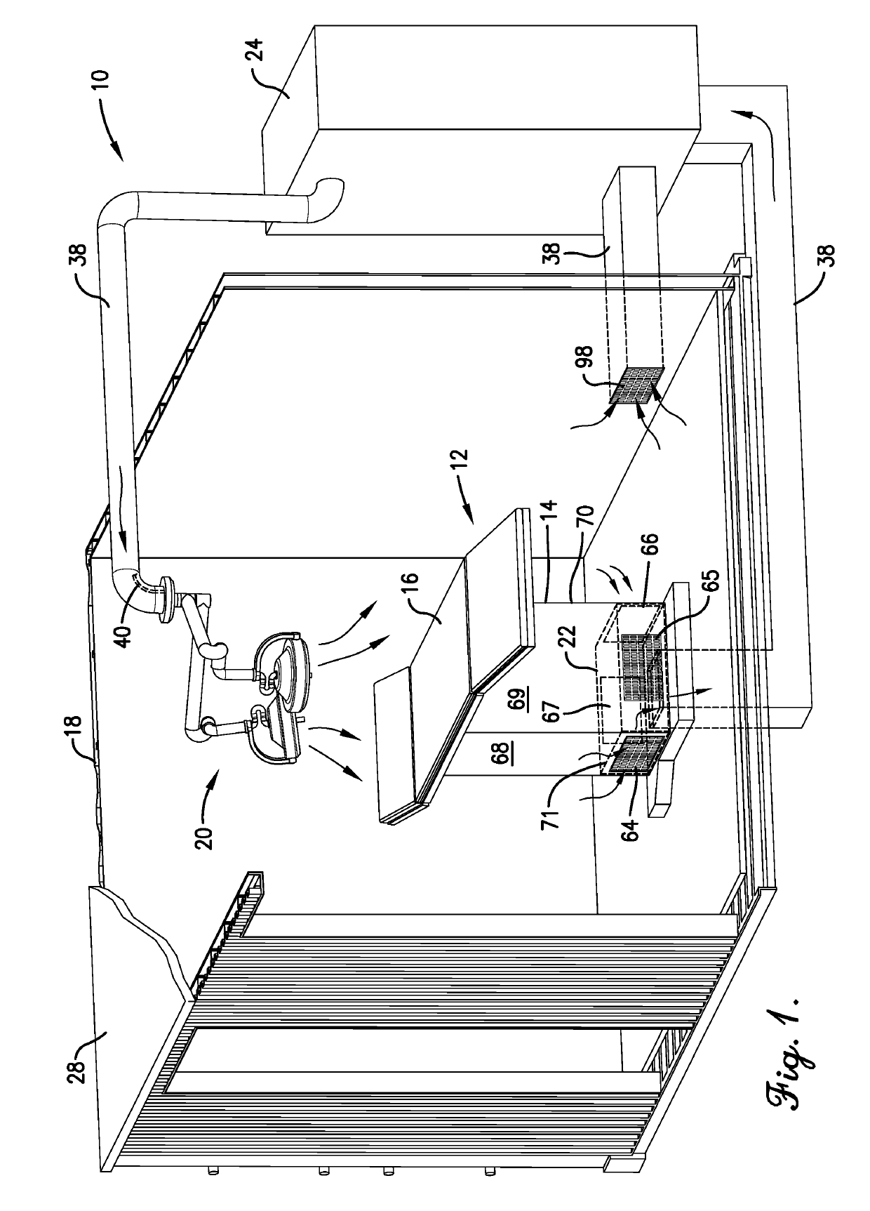 Sterile airflow delivery system