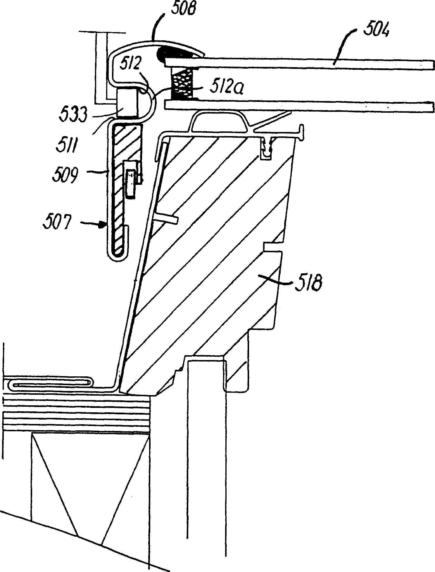 Roof window assembly comprising window component and external screening accessory