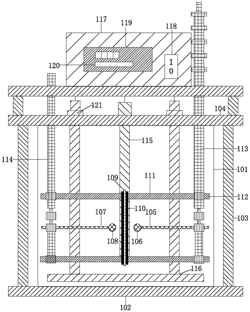 A dielectric response test device for oil-paper composite insulation