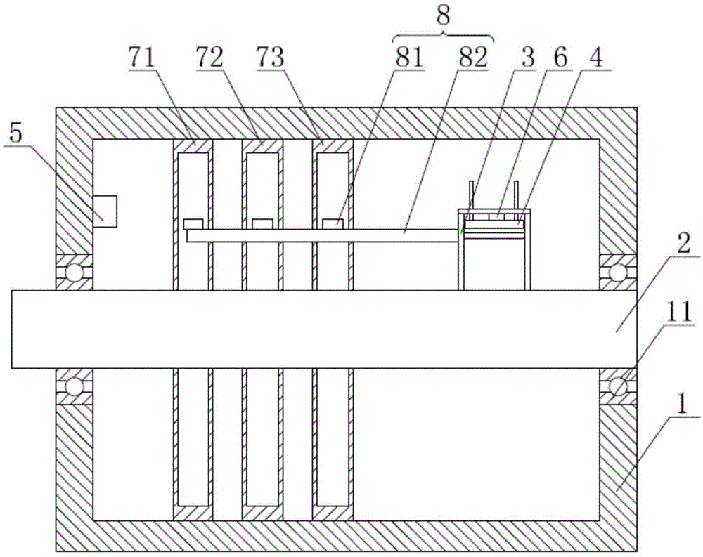 Revolution speed transducer