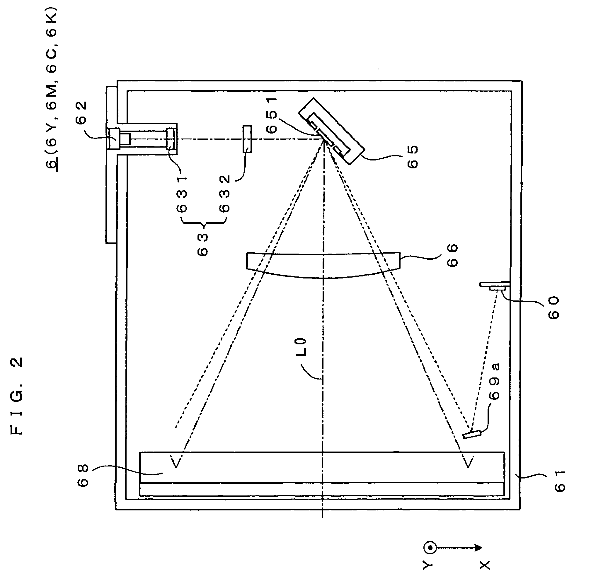 Light scanning apparatus and method to prevent damage to an oscillation mirror in an abnormal control condition via a detection signal outputted to a controller even though the source still emits light