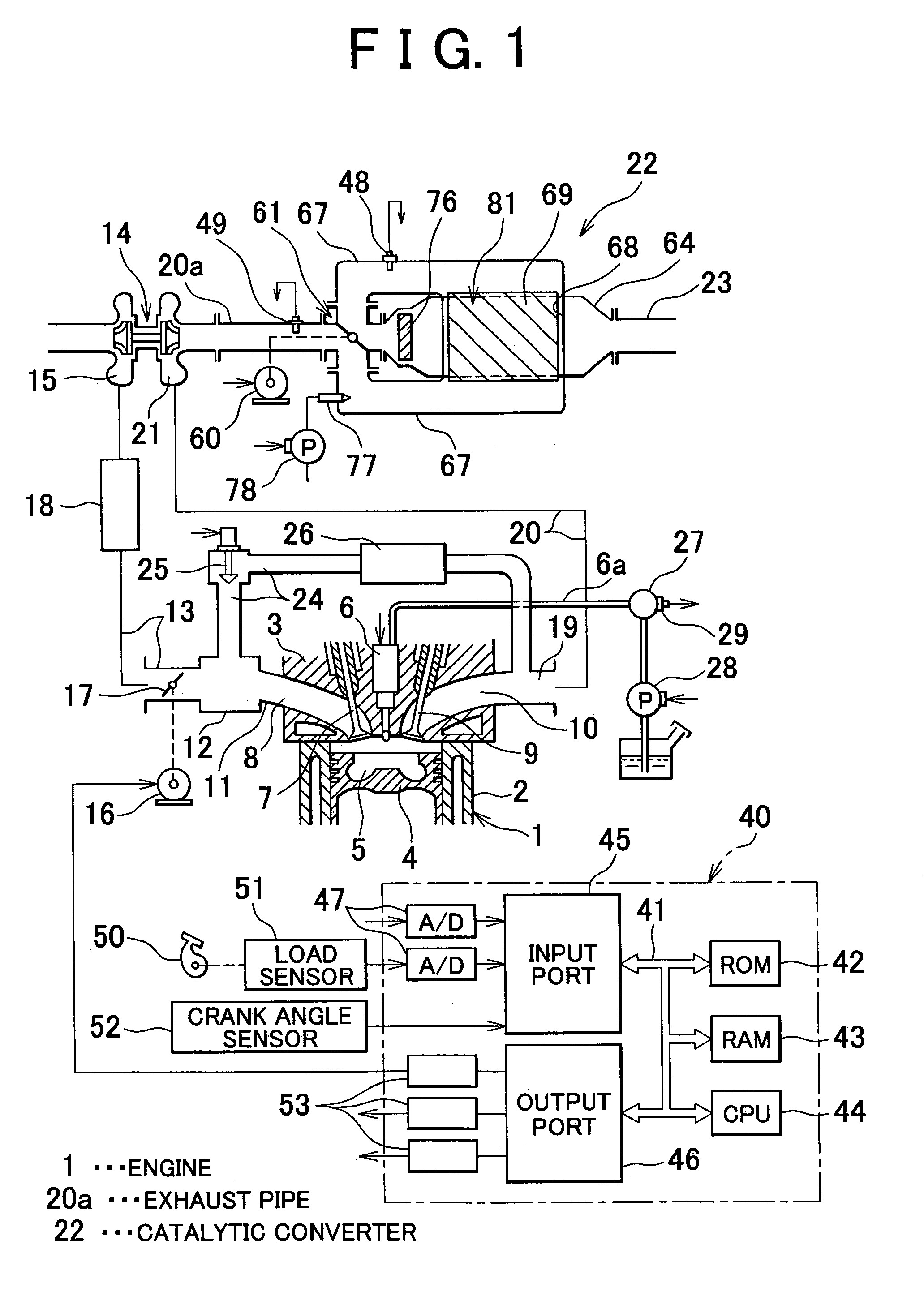 Exhaust emission control apparatus of internal combustion engine and method thereof