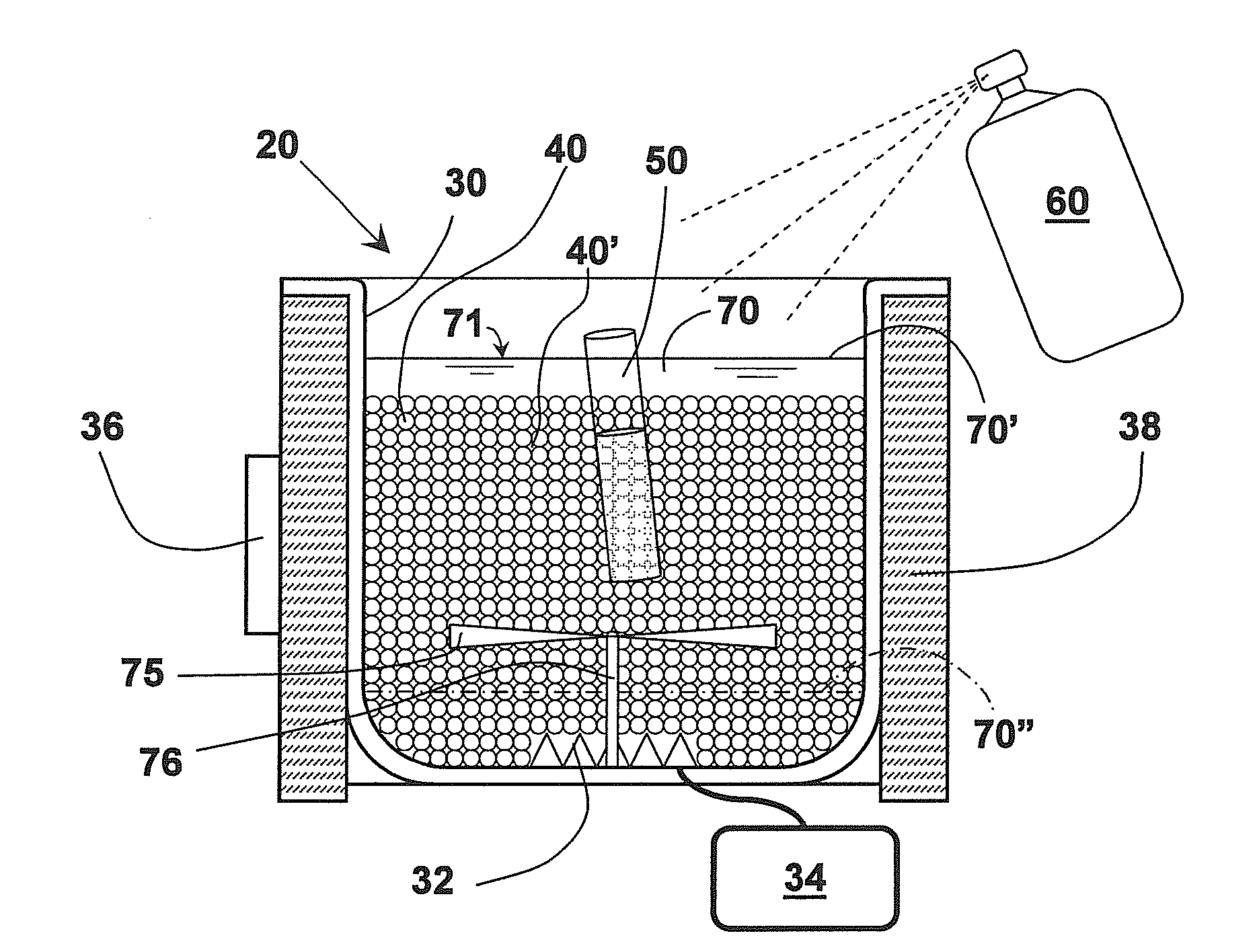 Thermal Bath Systems and Thermally-Conductive Particulate Thermal Bath Media and Methods