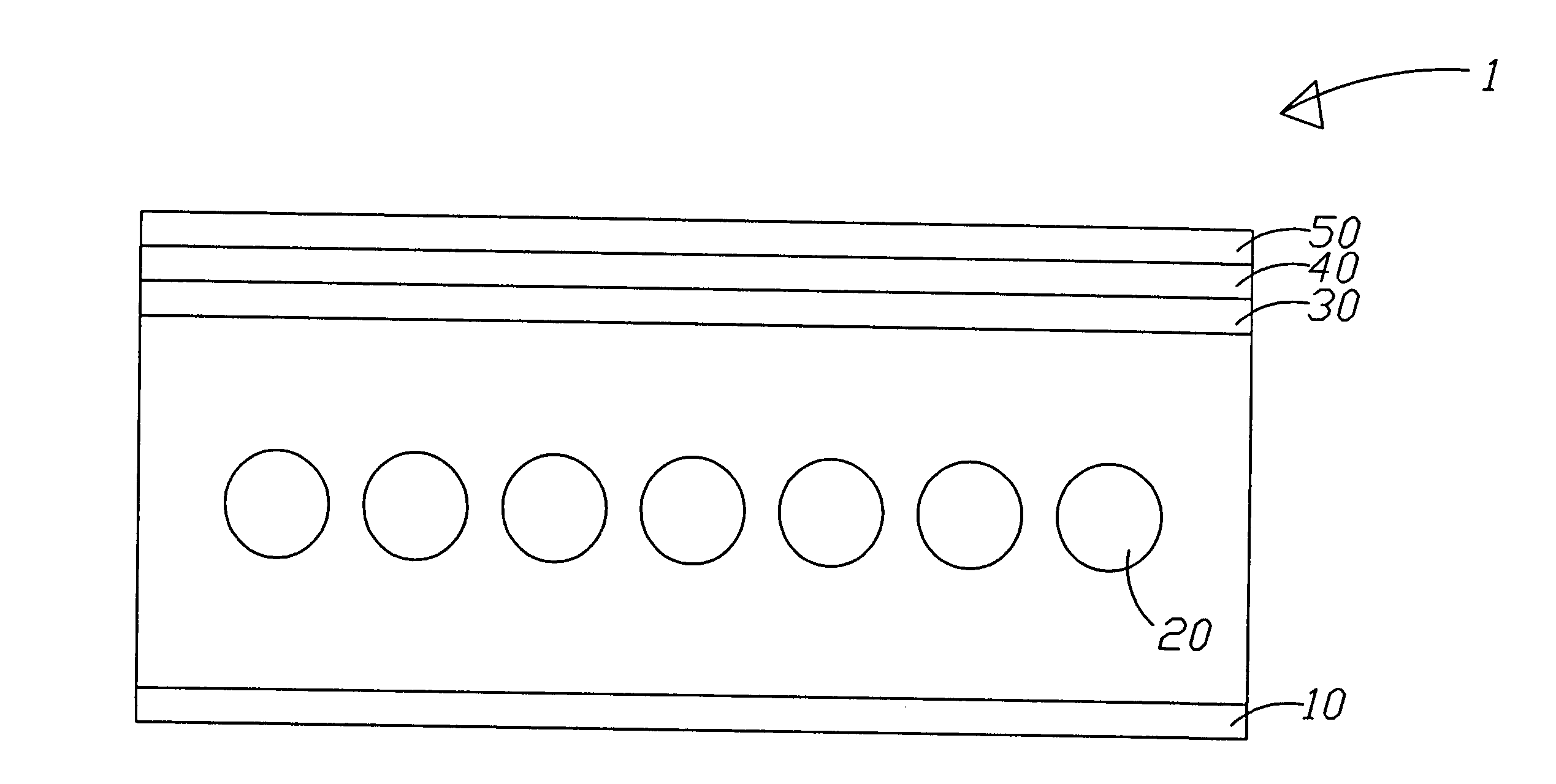 Structure of direct type backlight module with high uniform emitting light