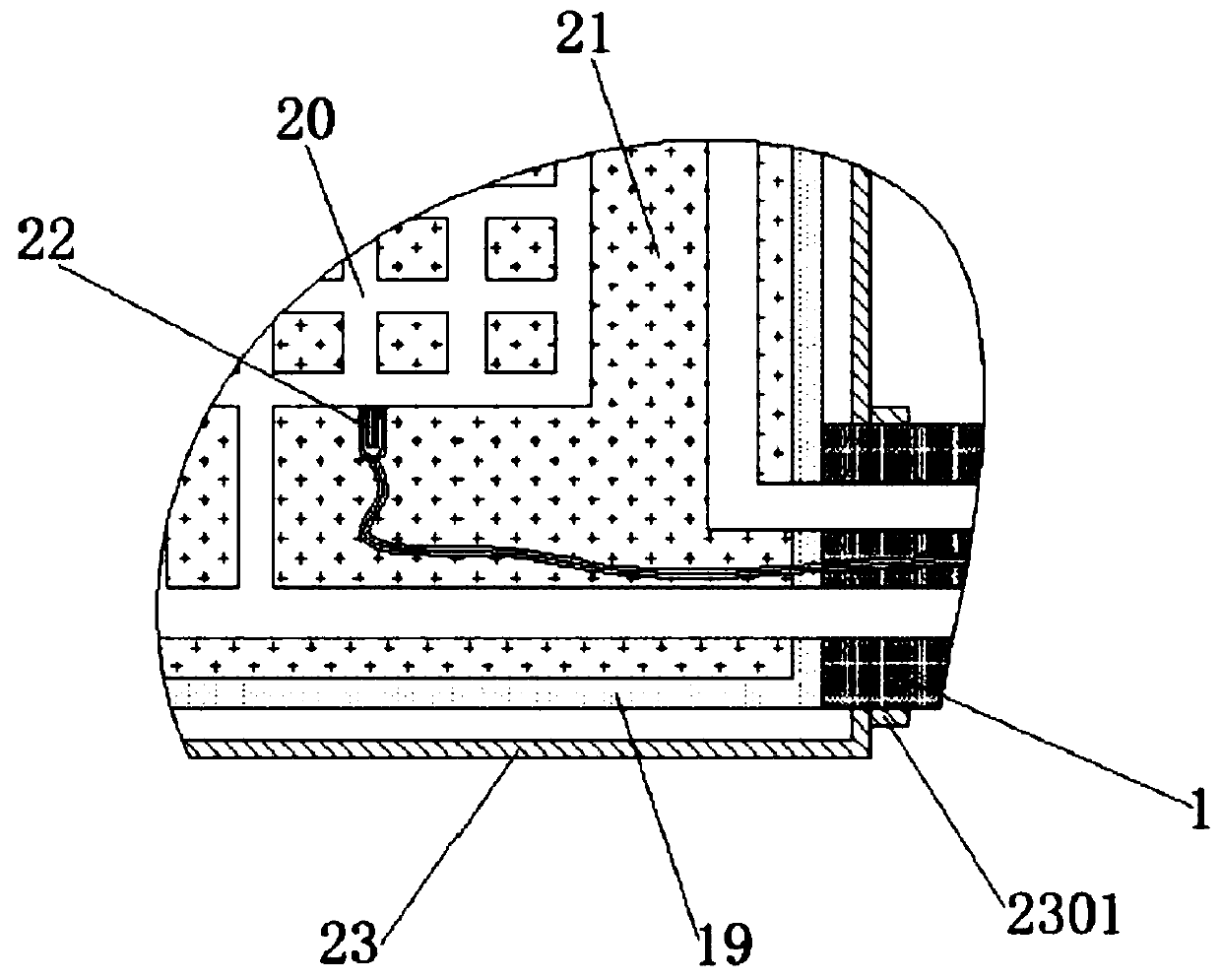 Thermosensitive warning blanket for rewarming patients with traumatic hemorrhagic shock