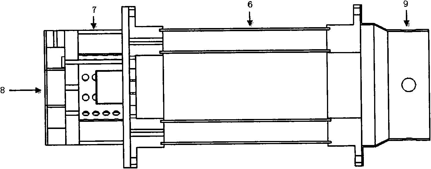 Flameless combustion organizational structure and flameless combustion chamber for realizing structure