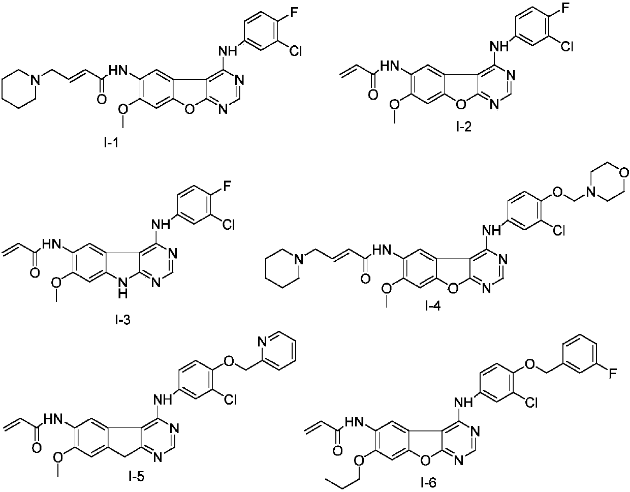 Pyrimidine derivative serving as HER2 tyrosine kinase inhibitor and application of pyrimidine derivative