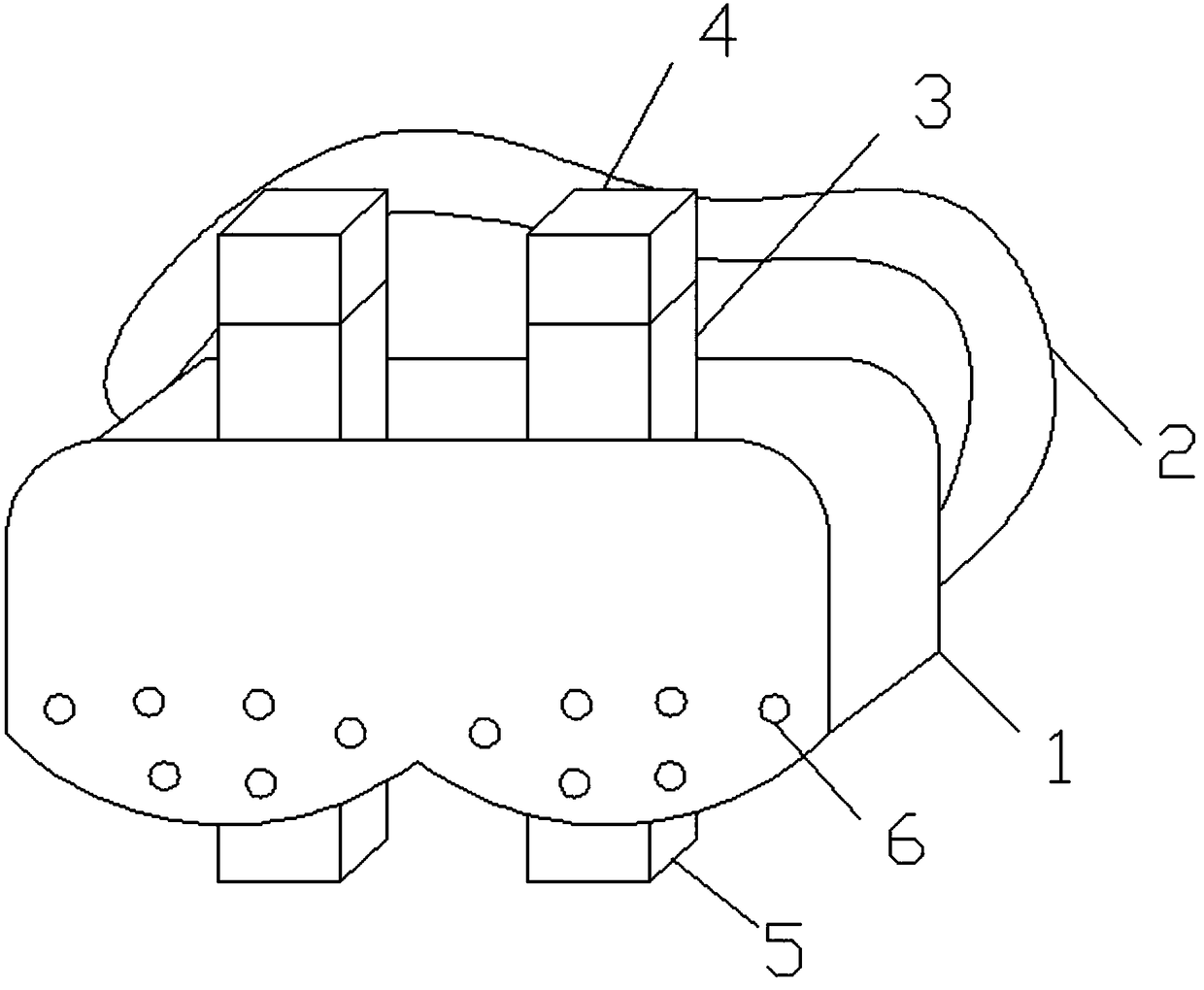 Eye moxibustion therapy apparatus