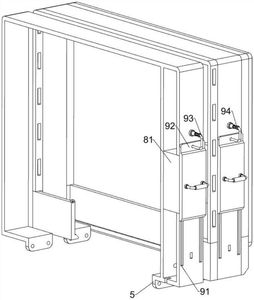 Rocking-handle-hidden type dual-drive compact shelf