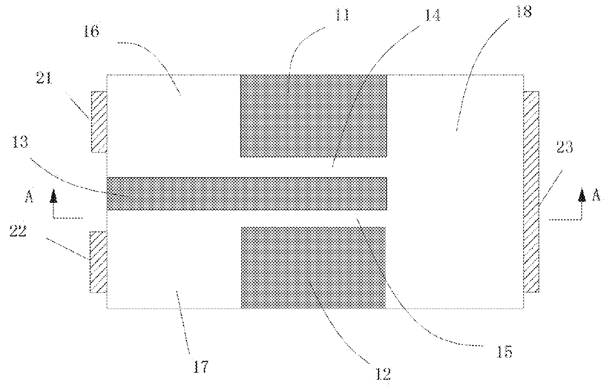 Frequency multiplier based on a low dimensional semiconductor structure