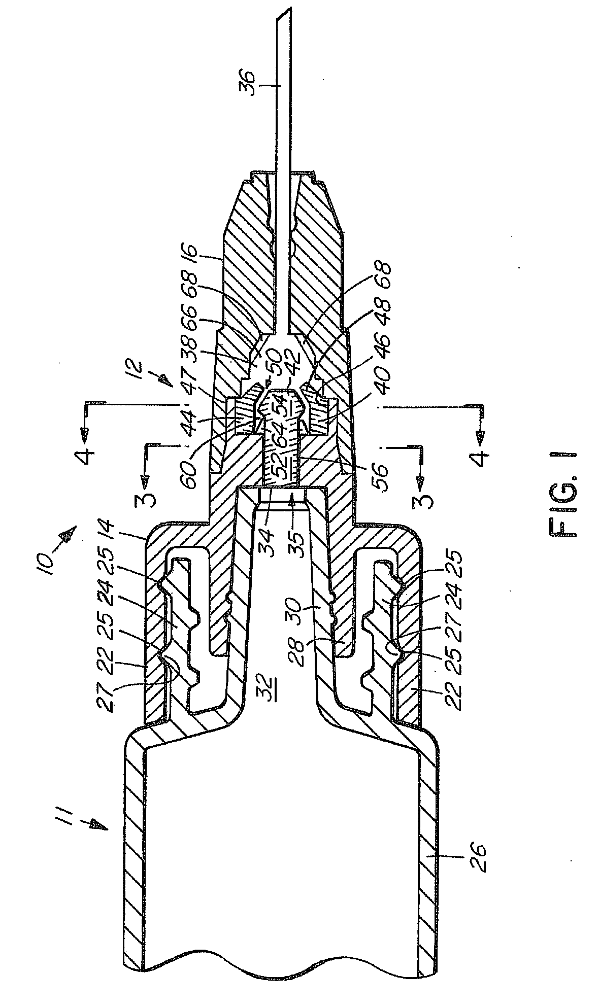 Auto-disable device for syringes