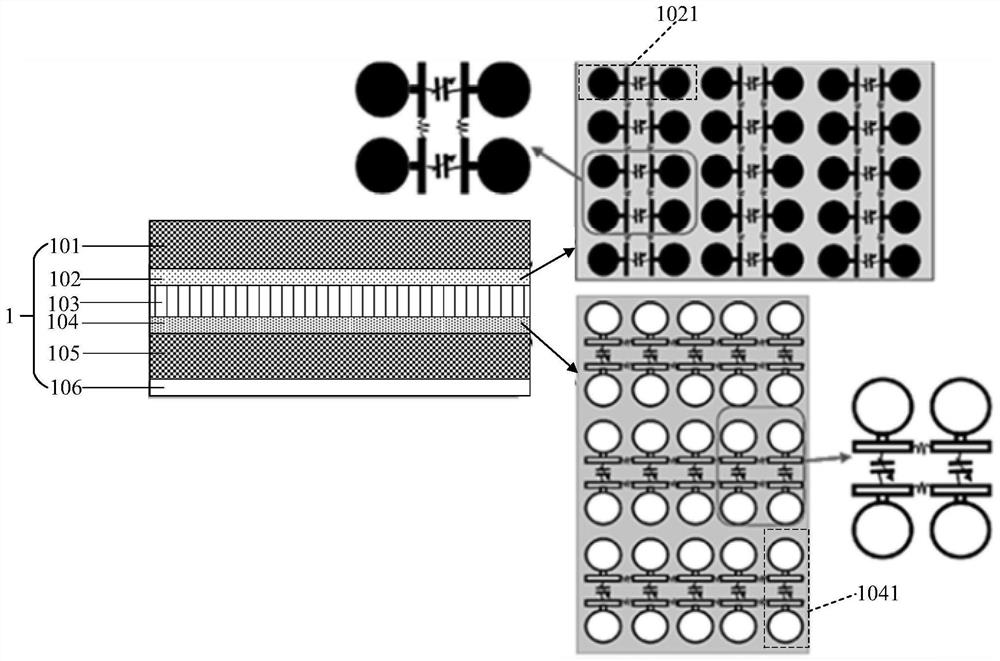 An electrically regulated multi-band compatible intelligent camouflage structure