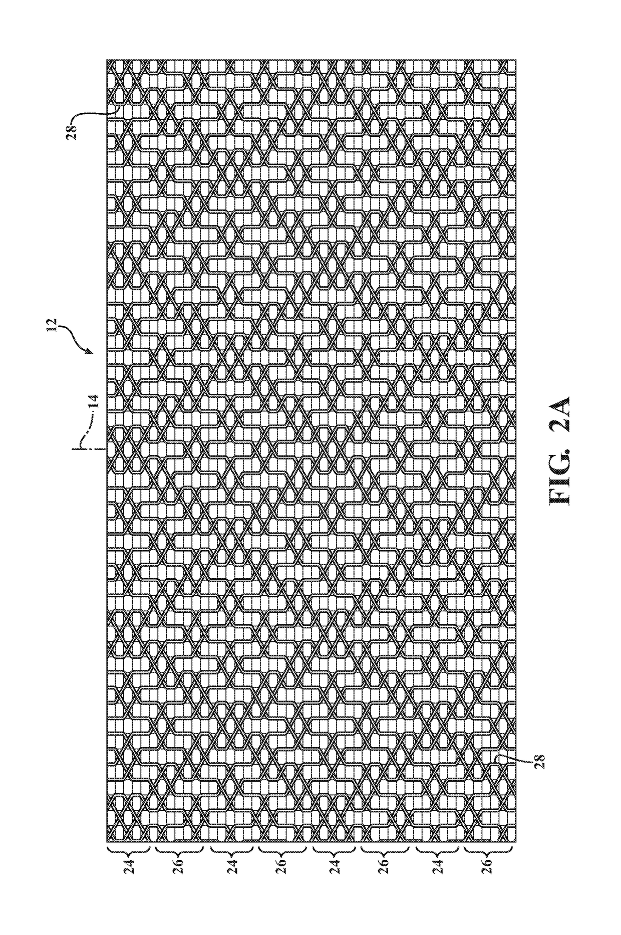 Braided textile sleeve with axially collapsible, Anti-kinking feature and method of construction thereof