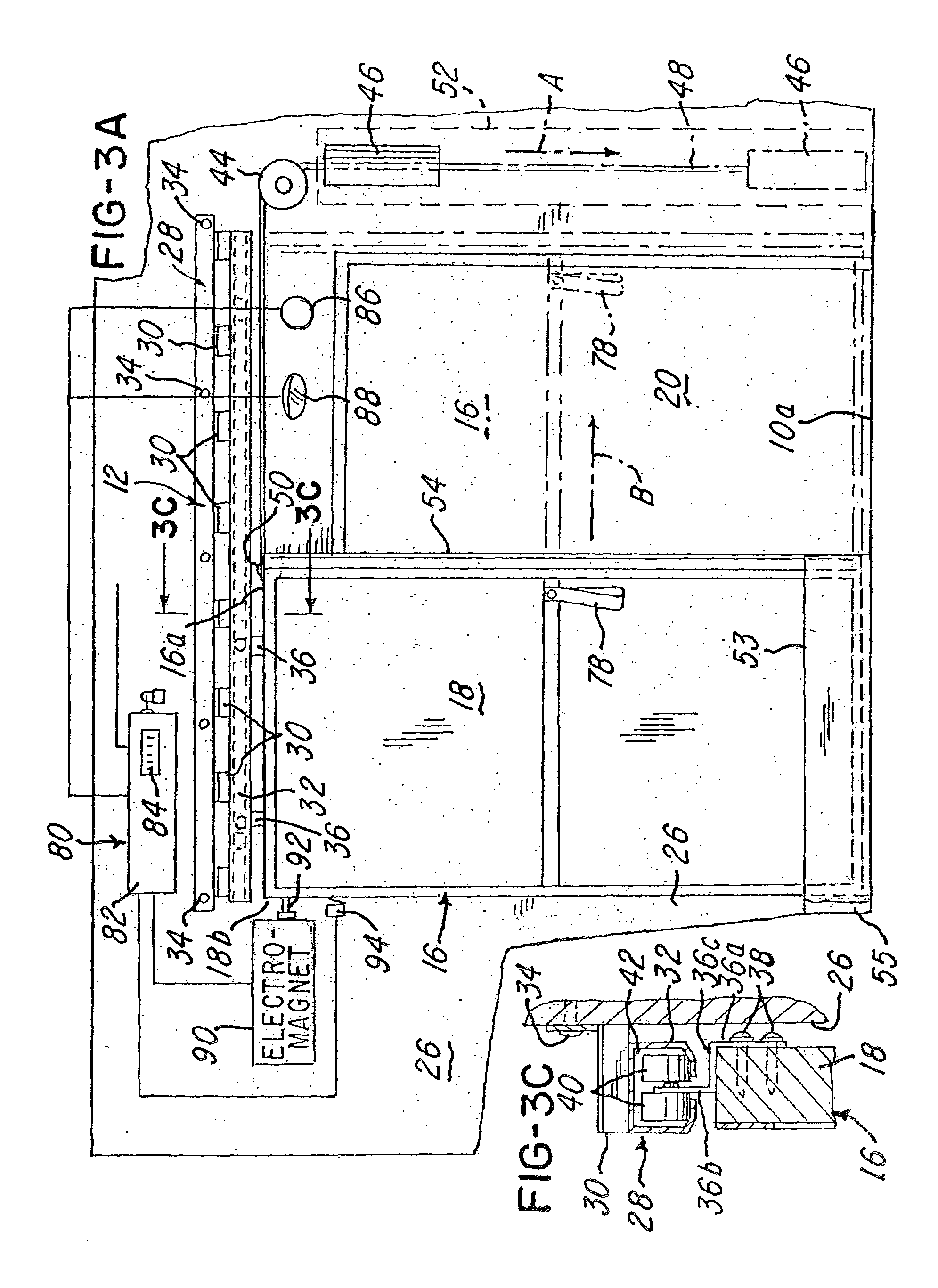 Secondary door and temperature control system and method