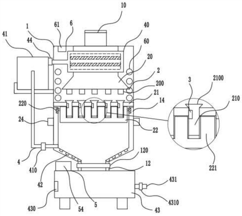 A detection device and detection method for microbial oil flooding and plugging removal