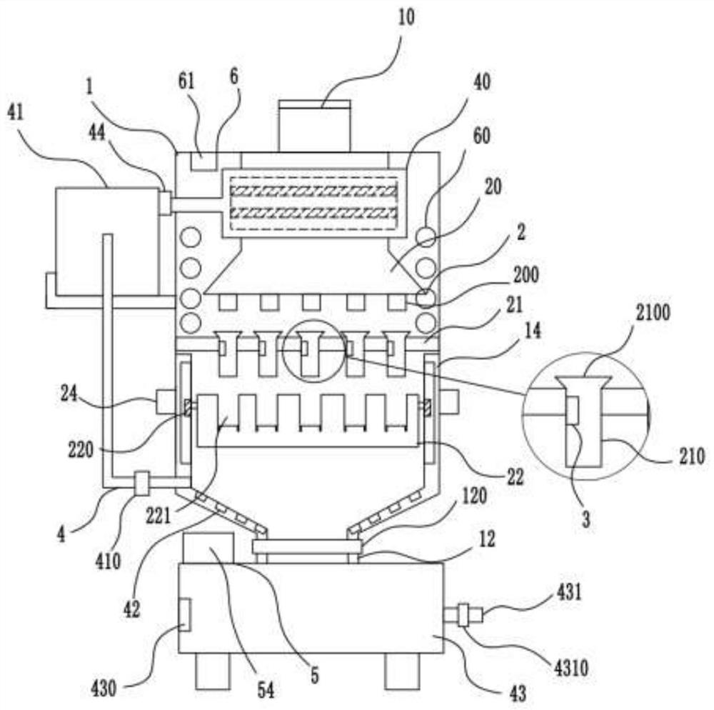 A detection device and detection method for microbial oil flooding and plugging removal