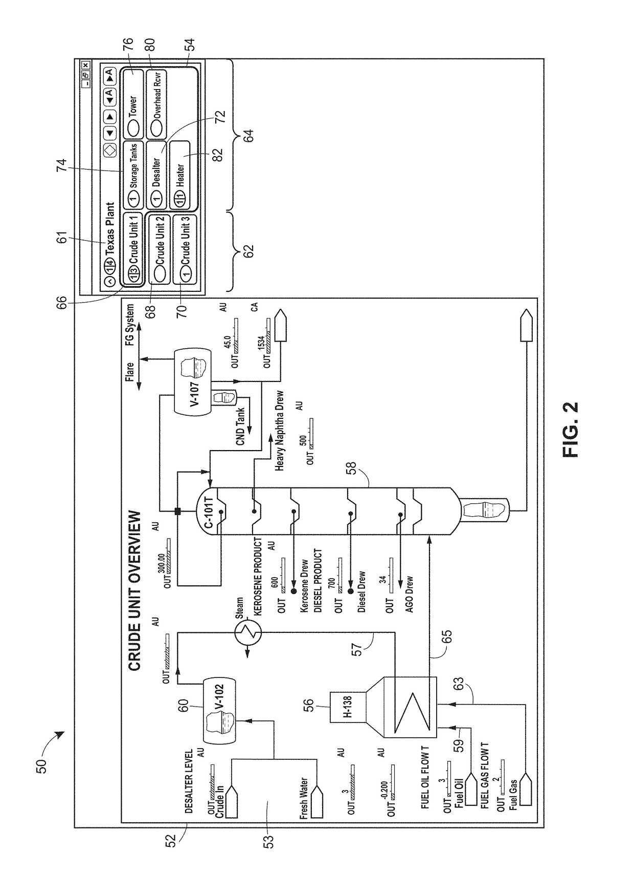 Graphical process variable trend monitoring with zoom features for use in a process control system
