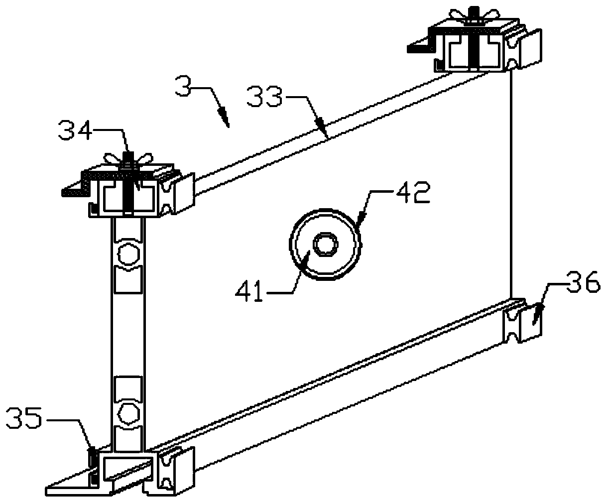 A protective structure for ptc power-off reset temperature control device