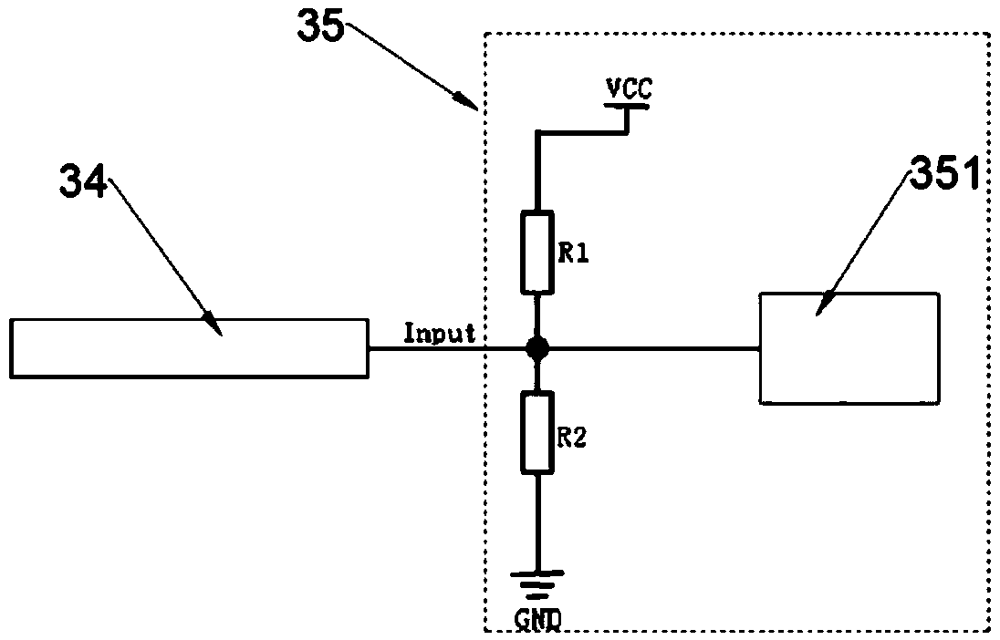 Electric connection device and electric connection method