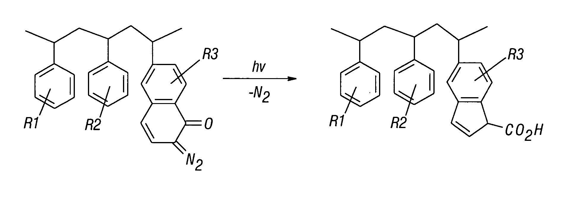 One component EUV photoresist