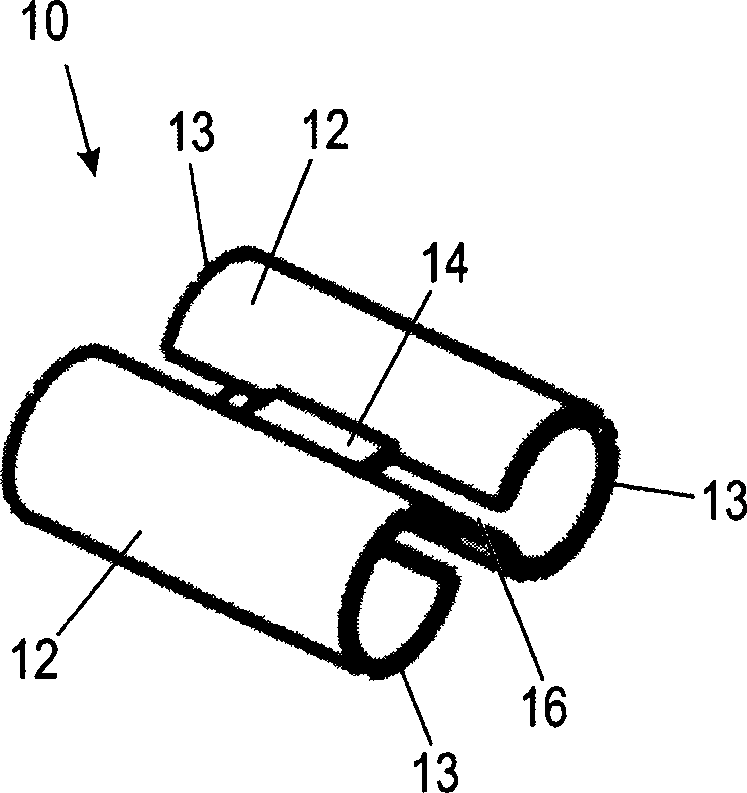 Fixing device with plug element for luggage store and luggage store for rail vehicle car