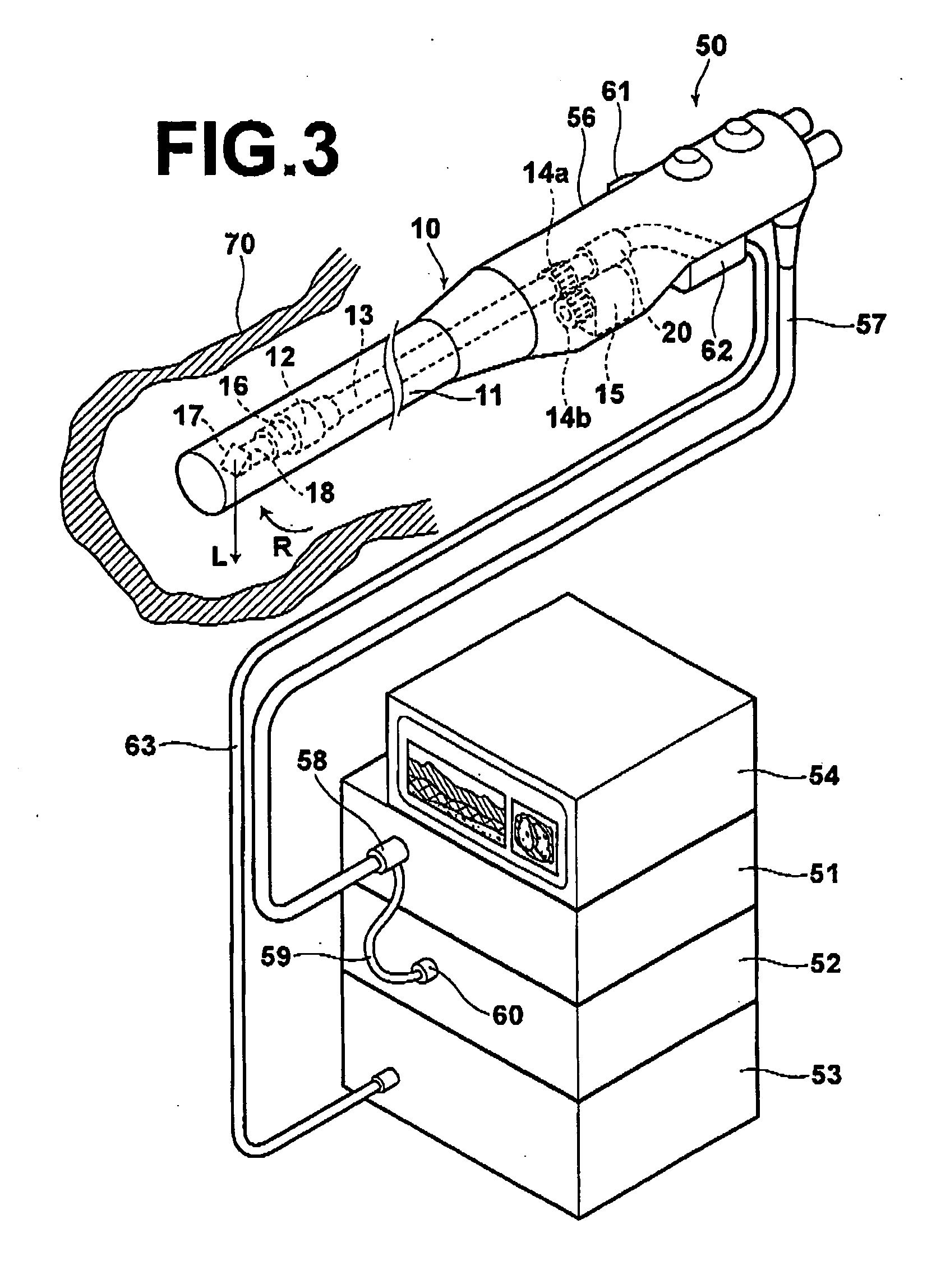 Optical probe and optical tomography system