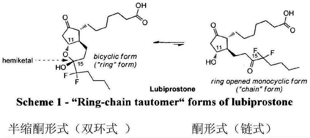 Method for preparing lubiprostone compound